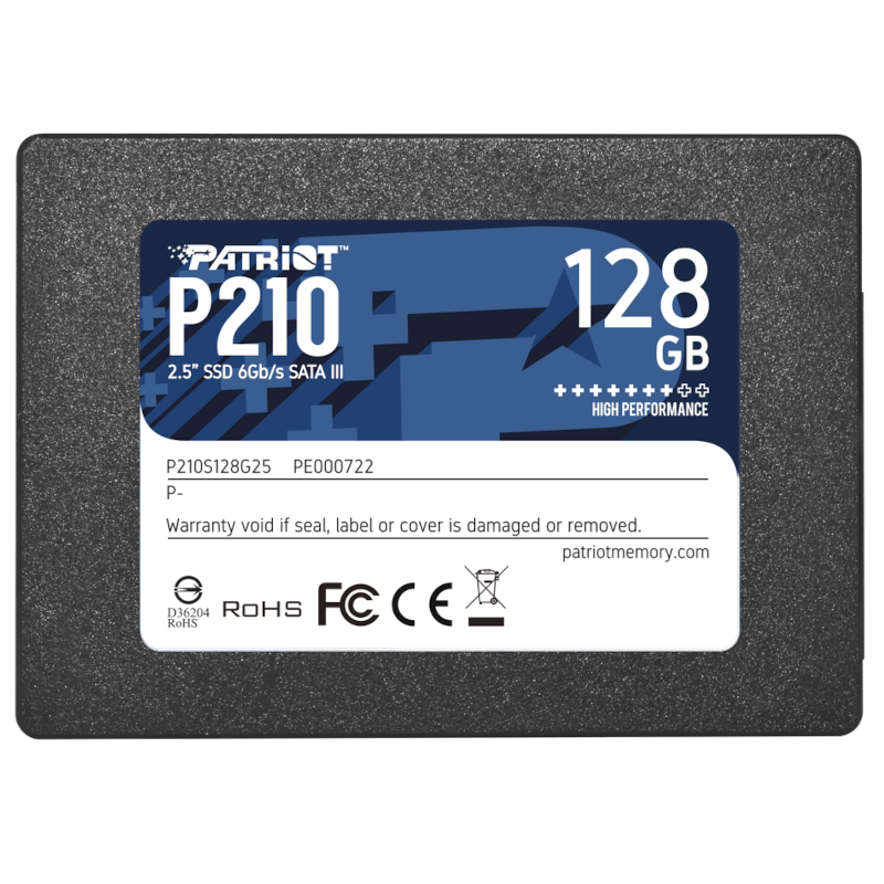 Накопичувач SSD Patriot 2.5" P210 128GB SATA III (P210S128G25)